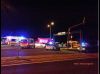 Tapolcai elágazásnál ütköztek a rendőrök